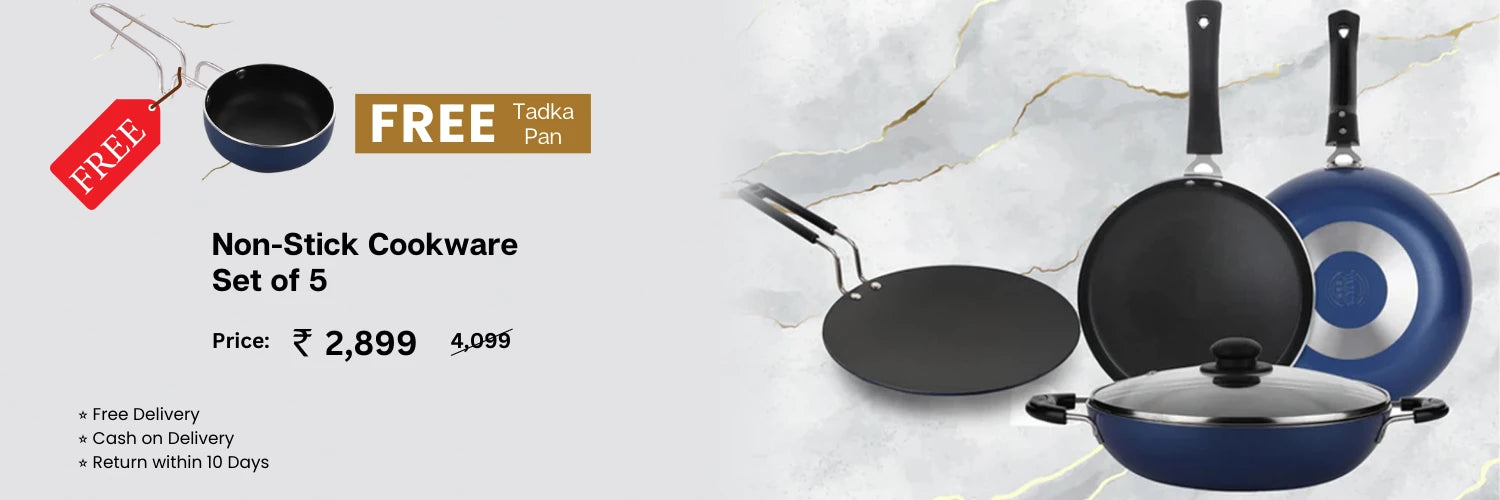 GREBLON Non Stick Dosa Tawa (Gas Stove Compatible Only) - Copper, 25cm