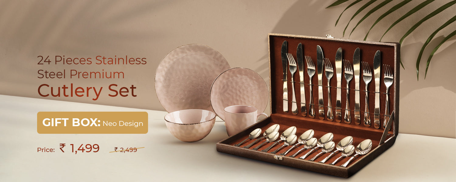 Buy Luxury Tableware Products & Cutlery Set in India