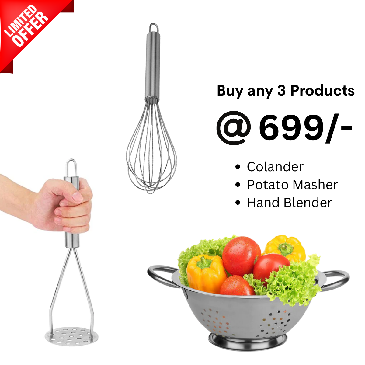 Hand colander 2024