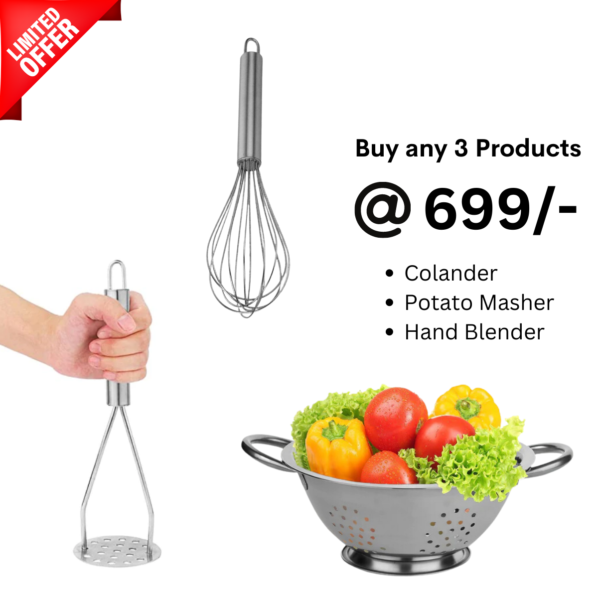 Hand colander online