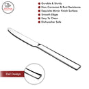 Ziel - Stainless Steel Dinner knife