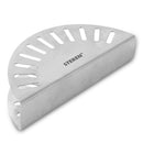 Stainless Steel Napkin Holder, Round Napkin Dispenser Organizer for Kitchen Countertops