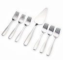 Stainless Steel Cake Server, Cake Serving Spatula - Set of 7 Pcs (1 Cake Server & 6 Forks)