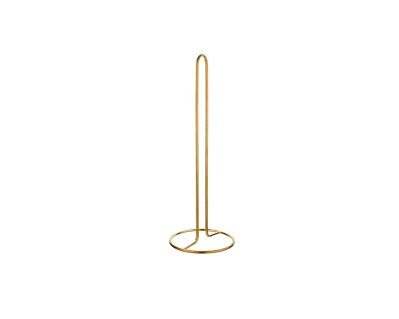 Stainless Steel Paper Towel Holder, Gold PVD Coated (Elevated U Type)
