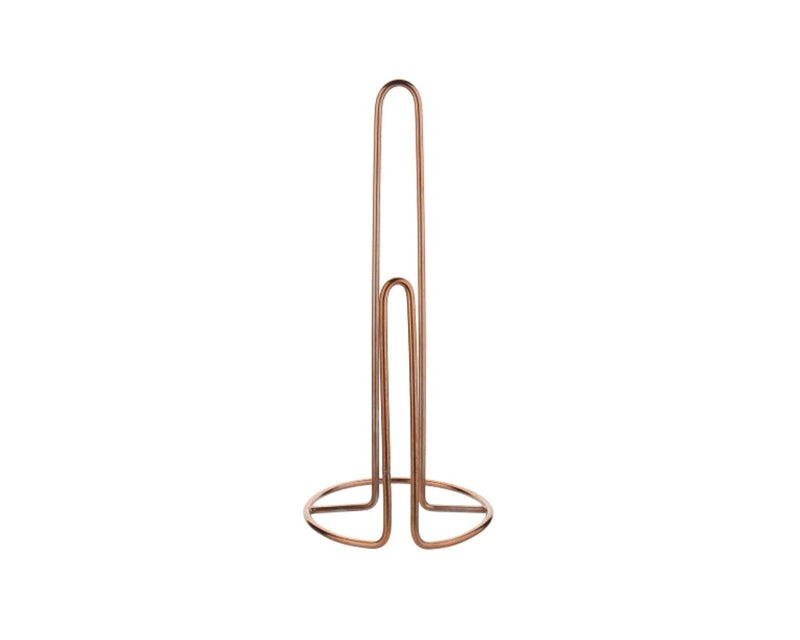 Stainless Steel - Double Ring Paper Towel Holder Copper - (PVD Coated)