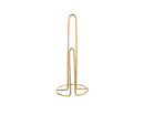 Stainless Steel Paper Towel Holder, Gold PVD Coated (Double Ring)
