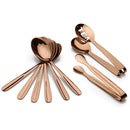 Stainless Steel Tea Set - Tea Bag Squeezer, Sugar Scoop & 6 Tea Spoons