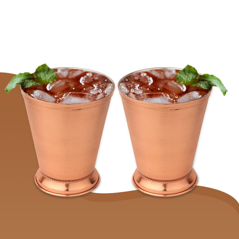 Stainless Steel Julep Cups - Set of 2