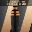 Stainless Steel - Cocktail Shaker Copper Lid (PVD Coated) - 500 ml