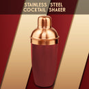Stainless Steel - Cocktail Shaker Copper Lid (PVD Coated) - 500 ml