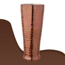 Stainless Steel Tall Hammered Double Wall Beer Glass/Tumbler - Pack of 1