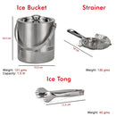 8 Piece Stainless Steel Bar Set Gift Combo, Christmas/New Year Gift Set/Combo