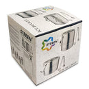 Stainless Steel Coin Design Bar Set - 3 Pcs