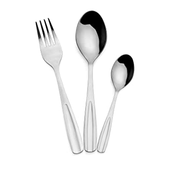 Classic- Tea Spoon, Table/Dinner Spoon & Dinner Fork - 6 Pieces Each