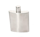 Stainless Steel - Double Cap Pocket Flask - 230 ml