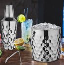 Stainless Steel Coin Design Bar Set - 3 Pcs