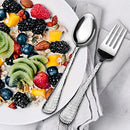 Hammered Table/Dinner Spoon & Dinner Fork - Nile, 6 Pieces Each