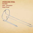 Stainless Steel Paper Towel Holder (Double Rod) - Set of 2