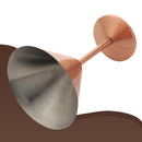 Stainless Steel Martini/Margarita Glasses - Matt, Set of 2