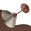 Stainless Steel Martini/Margarita Glasses - Matt, Set of 2