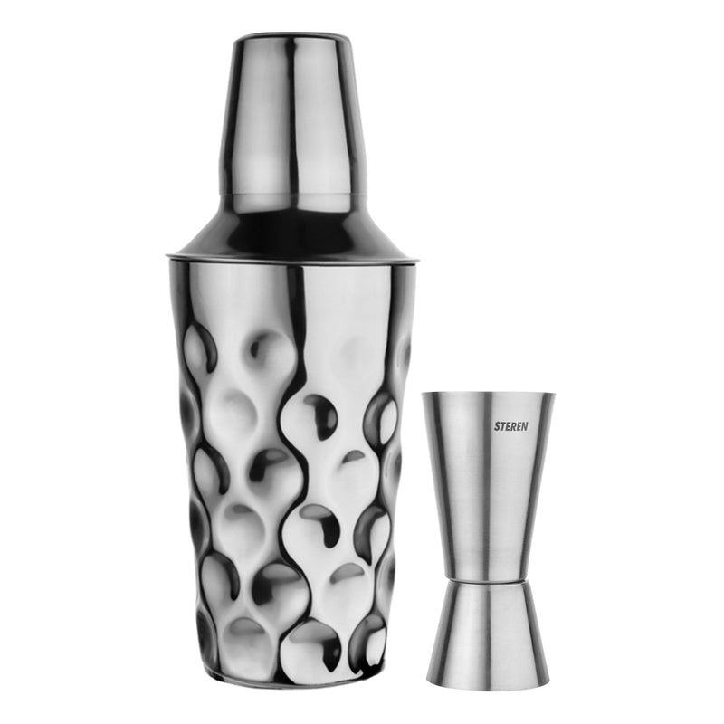 Coin - Cocktail Shaker with Strainer & Peg Measurer - 500 ml