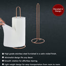Stainless Steel Paper Towel Holder, Copper PVD Coated - (Elevated U Type)