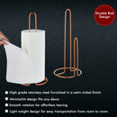 Stainless Steel - Double Ring Paper Towel Holder Copper - (PVD Coated)