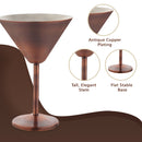 Stainless Steel Martini/Margarita Glasses - Matt, Set of 2