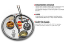 Stainless Steel - Double Wall Pooja Thali Set