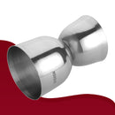 Stainless Steel Ice Bucket with Tong, Peg Measurer & Cocktail Shaker - Diamond