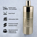 Stainless Steel Cocktail Shaker with Strainer - Tall Hammered, 500 ml