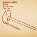 Stainless Steel - Double Ring Paper Towel Holder Copper - (PVD Coated)