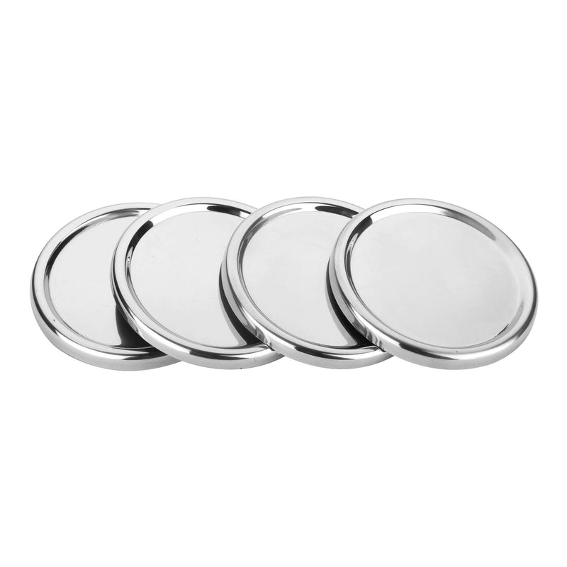 Stainless Steel - Drink Coaster (Pack of 4)