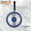 GREBLON Non Stick Dosa Tawa (Gas Stove Compatible Only) - Blue, 25cm