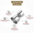 Buy Stainless Steel - Jigger/Peg Measure Glass 30/60 ml (Round)