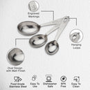 Stainless Steel - Measuring Cup - Oval Shaped - Matt Finish