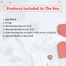 Set of 11 Piece Baking & Serving Combo Set with Mother's Day Wishing Card for Mother's Day/Gift