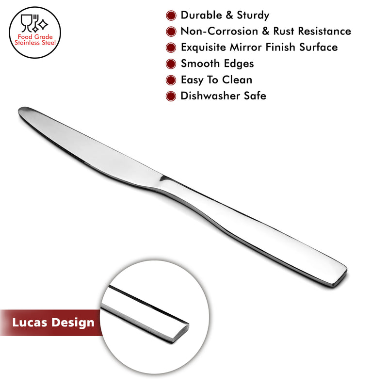 Lucas - Stainless Steel Dinner Knife