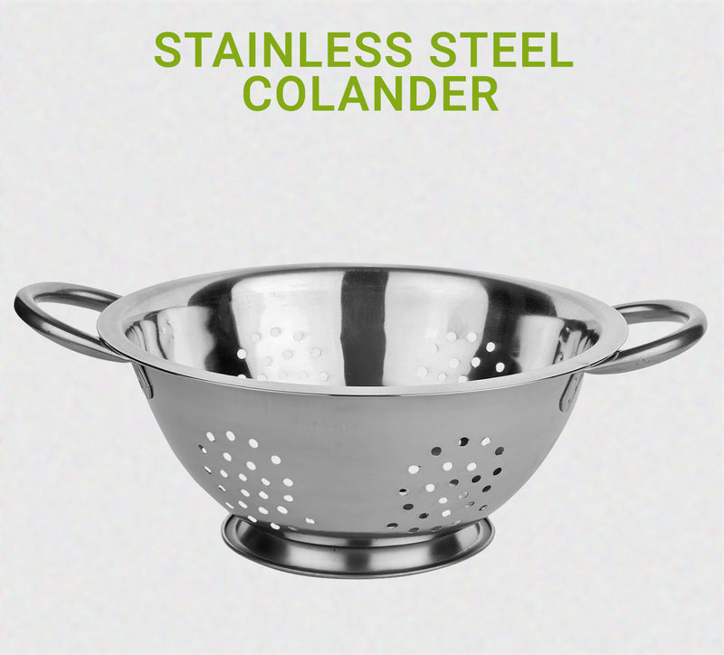 Stainless Steel - Durable Colander - 22 CM (with handles)