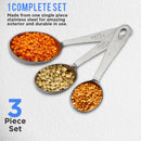 Stainless Steel - Measuring Cup - Oval Shaped - Matt Finish