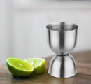 Buy Stainless Steel - Jigger/Peg Measure Glass 30/60 ml (Round)