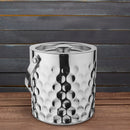 Stainless Steel - Double Wall Ice Bucket with Tong - Coin