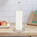 Stainless Steel Paper Towel Holder (Knob Design) - Set of 2