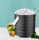 Stainless Steel 3 Piece Black Ring Bar Set