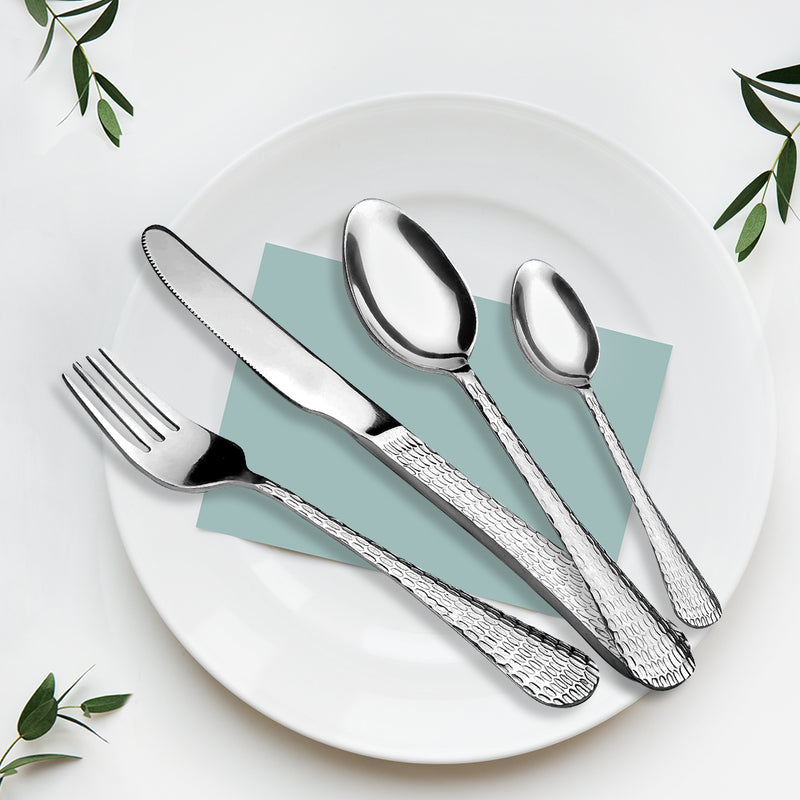 Nile - 24 Piece Stainless Steel Cutlery Set