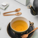 Stainless Steel Tea Set - Tea Bag Squeezer, Sugar Scoop & 6 Tea Spoons