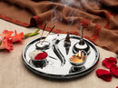 Stainless Steel - Double Wall Pooja Thali Set