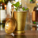 Stainless Steel Julep Cup & Strainer - 1 Pc Each