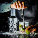Cocktail Shaker with Built-in Bartender Strainer & Peg Measurer - Coin, 500 ml