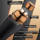 Stainless Steel - Cocktail Shaker Copper Lid (PVD Coated) - 500 ml